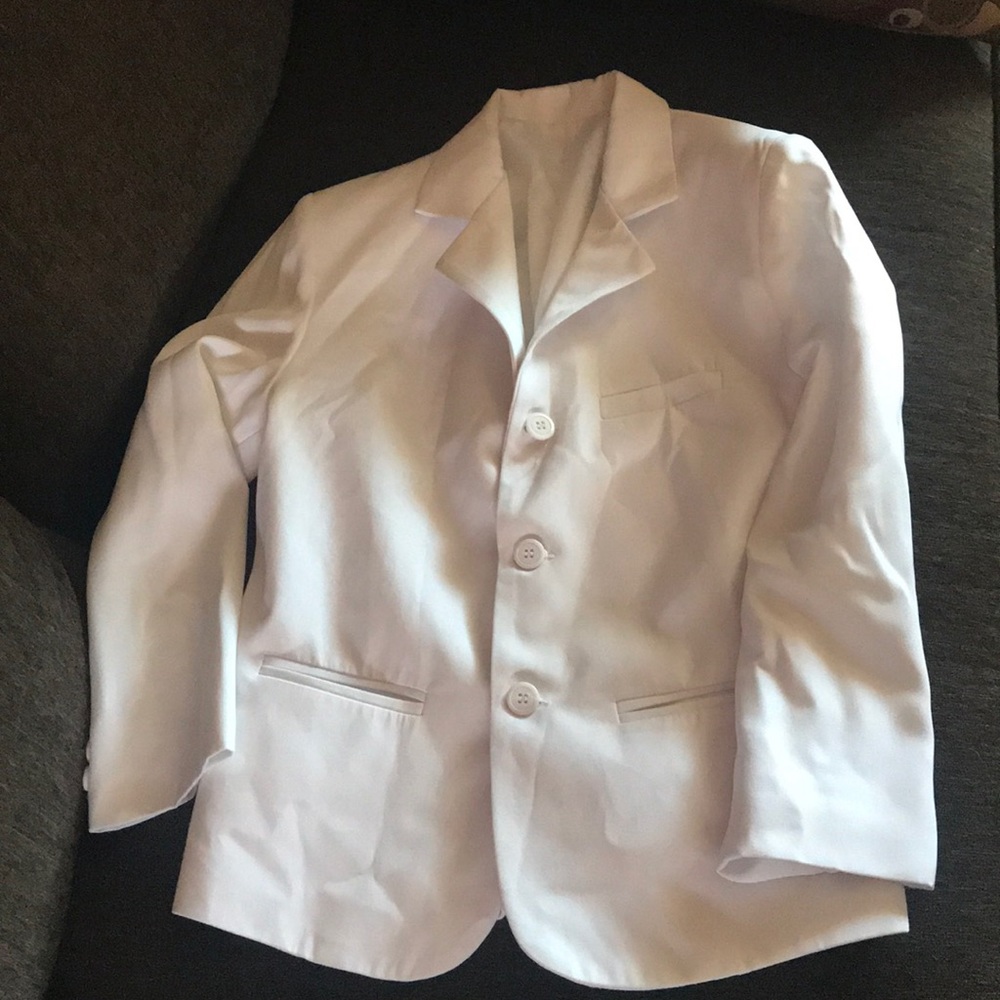 3-pc White suit
